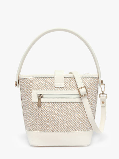 Sac Bandoulière Capri Hexagona Blanc capri 4020266 vue secondaire 3
