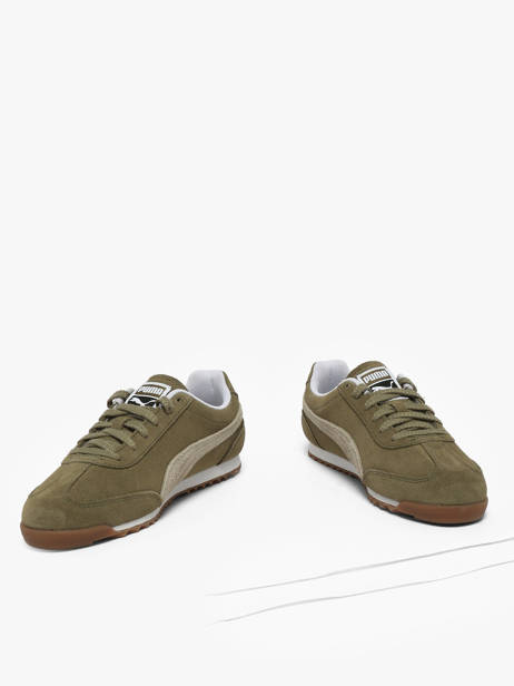 Sneakers En Cuir Puma Vert accessoires 40236208 vue secondaire 2