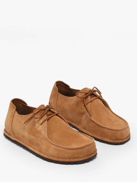 Chaussures Derbies En Cuir Birkenstock Marron men 1031546 vue secondaire 2