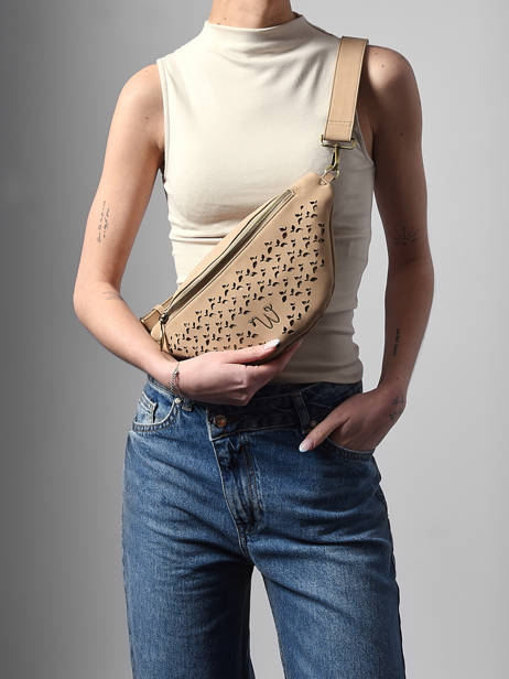Sac Banane Woomen Beige zamia WZAM04 vue secondaire 1