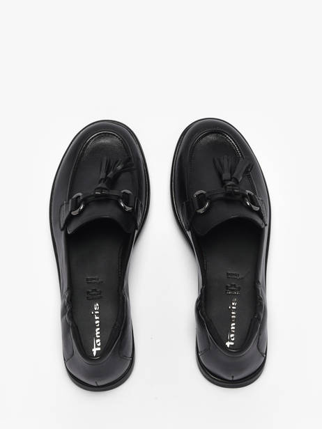 Mocassins En Cuir Tamaris Noir accessoires 46 vue secondaire 3