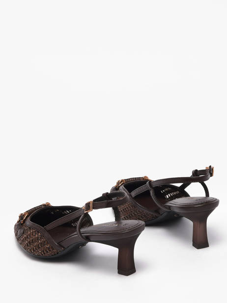 Escarpins Tamaris Marron accessoires 44 vue secondaire 3
