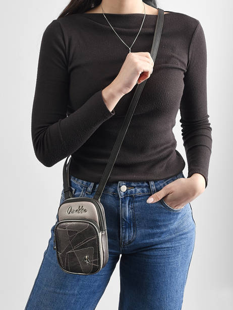 Sac Bandoulière Auralis Anekke Marron auralis 42813907 vue secondaire 1