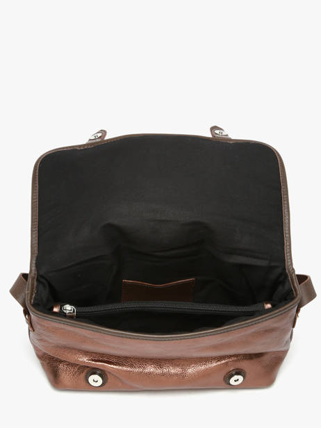 Sac Bandoulière Loulou Cuir Paul marius Marron loulou LOULOU vue secondaire 3