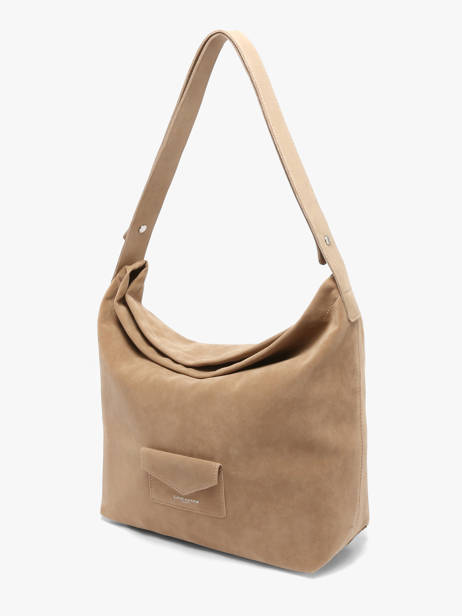 Sac Porté épaule Suèdine Kba Lancaster Beige suedine kba 62 vue secondaire 2