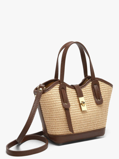 Sac Porté Main Capri Milano Marron capri CP25114 vue secondaire 2