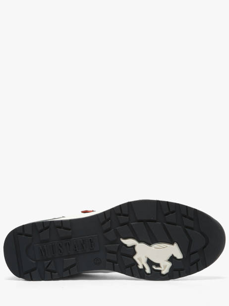 Sneakers Mustang Blanc men M0281002 vue secondaire 4