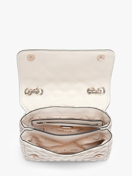 Sac Bandoulière Giully Guess Beige giully AG967320 vue secondaire 3