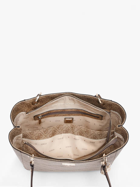 Sac Porté épaule Noelle Polyester Guess Marron noelle BG967225 vue secondaire 3