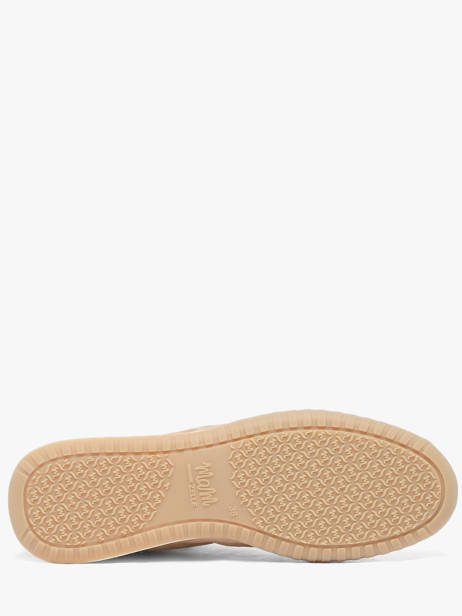 Sneakers En Cuir Mam'zelle Beige accessoires CSGLO37 vue secondaire 4