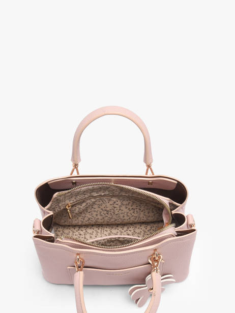 Sac Bandoulière Grained Miniprix Rose grained H6931 vue secondaire 1