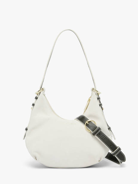 Sac Bandoulière Sam Cuir Daim Nathan baume Beige vogue 4 vue secondaire 4