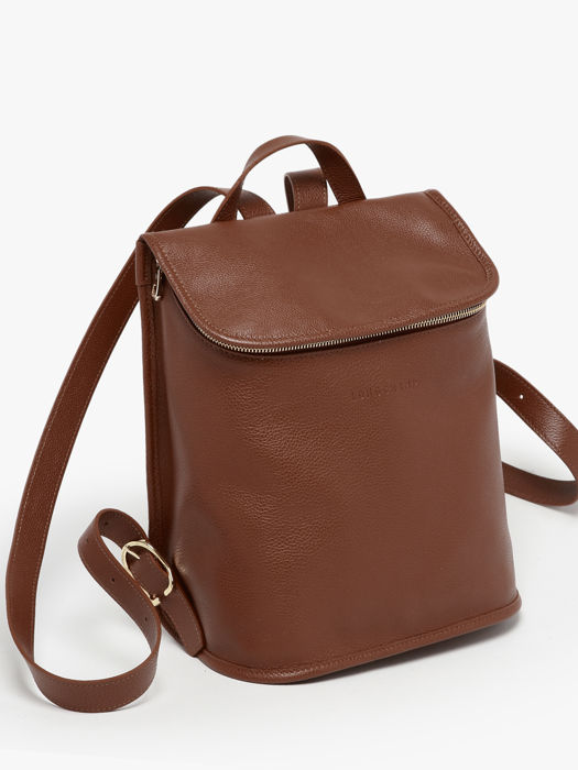 Longchamp Le foulonné Sac à dos Marron
