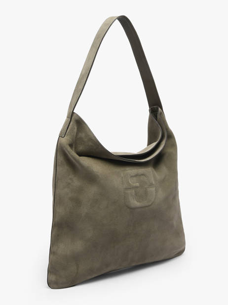 Sac Porté épaule Folk Lady Cuir Gerard darel Vert folk lady DDS72407 vue secondaire 1