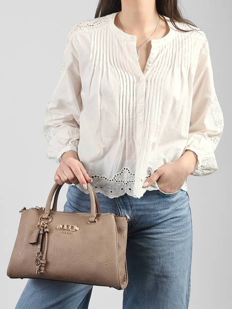 Sac Porté Main Anise Polyester Guess Beige anise PD991606 vue secondaire 1