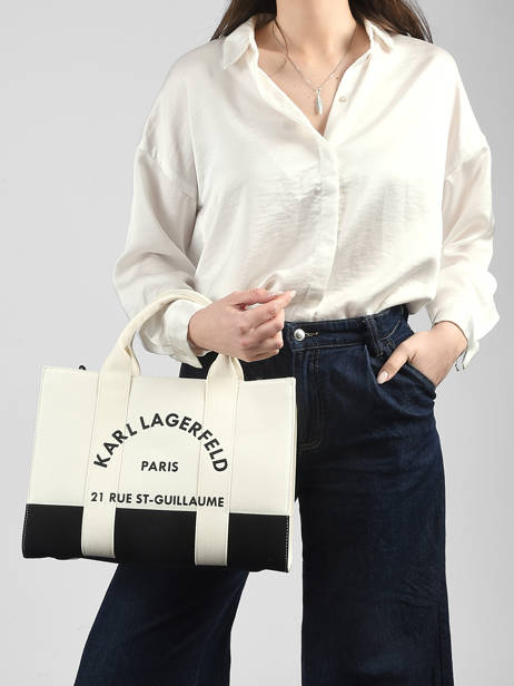 Sac à Main Rsg Coton Karl lagerfeld Noir rsg A3W50025 vue secondaire 1