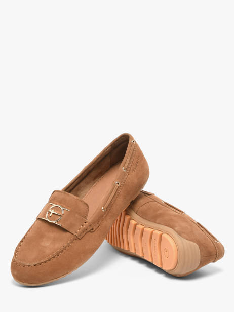 Boat Shoes In Leather Tamaris Brown accessoires 44 other view 2