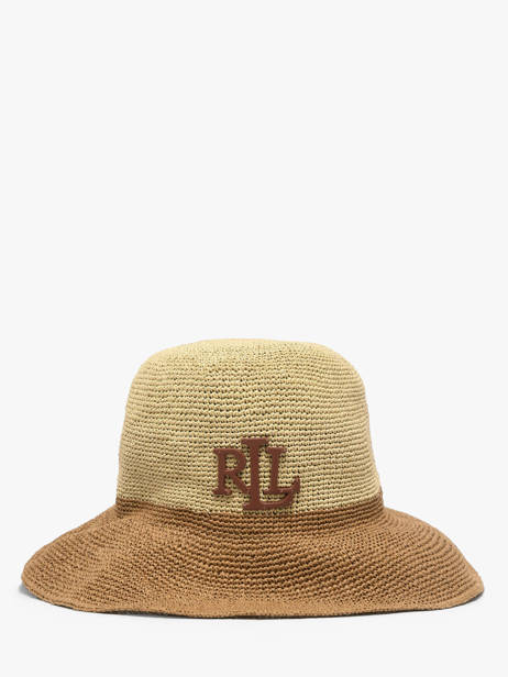 Chapeau Femme Cameryn Paille Lauren ralph lauren Beige cameryn 54P14399
