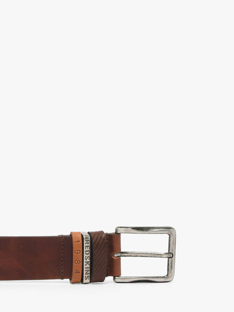 Ceinture Redskins Marron belt HELLS2 vue secondaire 2