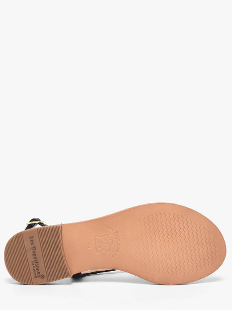 Nu-pieds Hamoon En Cuir Les tropeziennes Noir accessoires HAMOON vue secondaire 4