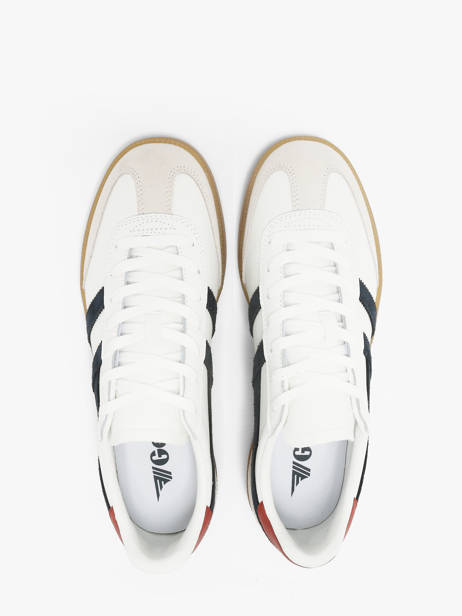 Sneakers En Cuir Gola Blanc men CMB744WU vue secondaire 4