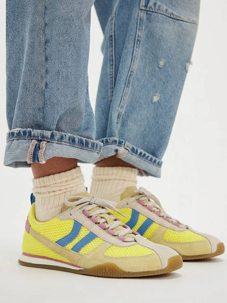 Sneakers Nilo Motion Flux Coolway Jaune accessoires 7693398 vue secondaire 1