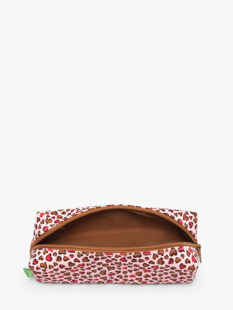 1 Compartment Pouch Tann's Pink les fantaisies f 11229 other view 1