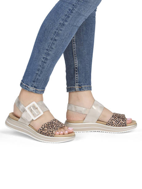 Sandales Remonte Multicolore accessoires 91 vue secondaire 1