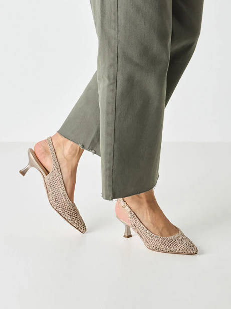 Escarpins Tamaris Or accessoires 46 vue secondaire 1