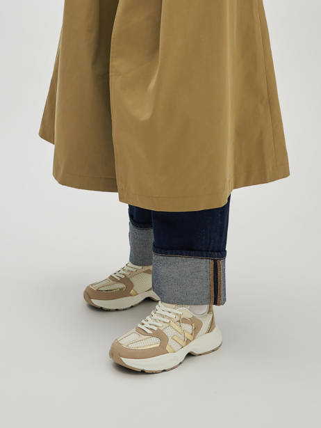 Sneakers Vanessa wu Beige accessoires BK2811BG vue secondaire 1
