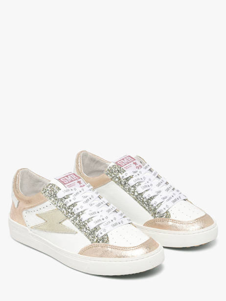 Sneakers En Cuir Semerdjian Blanc accessoires NOUBE462 vue secondaire 1
