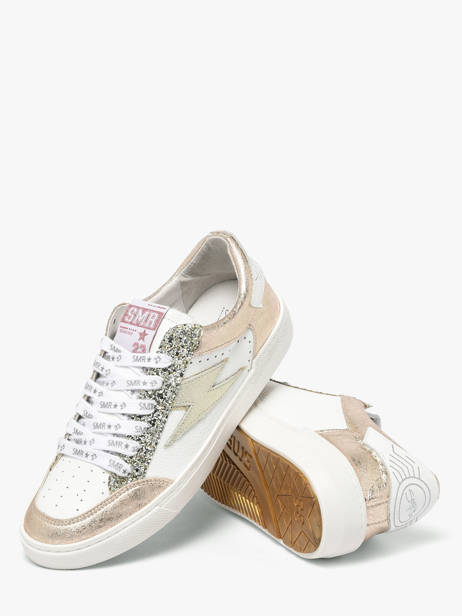 Sneakers En Cuir Semerdjian Blanc accessoires NOUBE462 vue secondaire 2