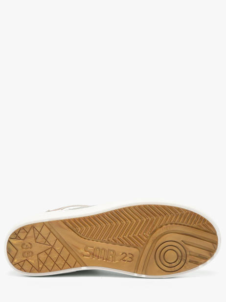Sneakers En Cuir Semerdjian Blanc accessoires NOUBE462 vue secondaire 4