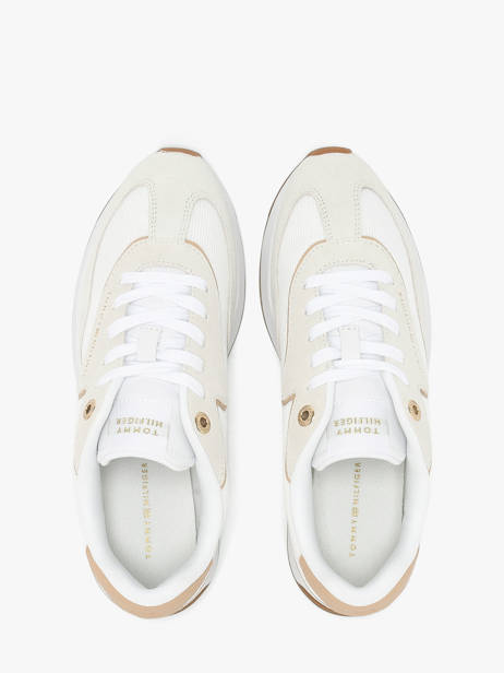 Sneakers En Cuir Tommy hilfiger Blanc accessoires 94100F6 vue secondaire 3