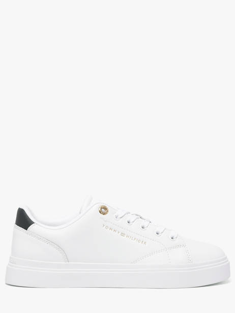 Sneakers En Cuir Tommy hilfiger Blanc accessoires 91050K6