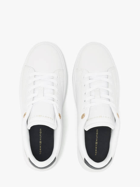 Sneakers En Cuir Tommy hilfiger Blanc accessoires 91050K6 vue secondaire 3