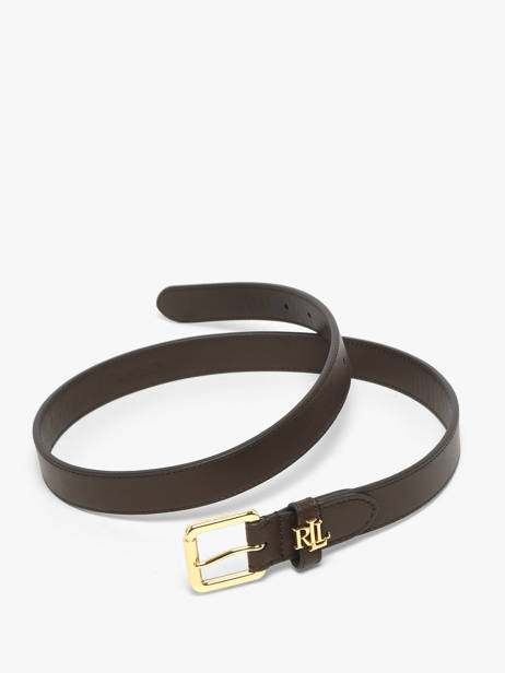 Ceinture Lauren ralph lauren Marron elmswood 12968763 vue secondaire 3