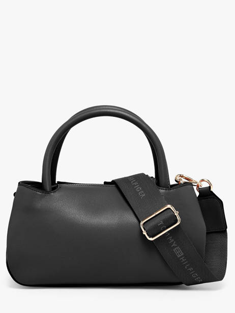 Sac Porté Main Th Logotape Polyester Tommy hilfiger Noir th logotape AW18743 vue secondaire 4