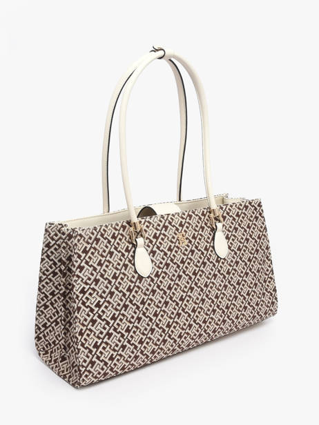 Sac Porté épaule Th Grace Polyester Recyclé Tommy hilfiger Marron th grace AW18754 vue secondaire 2