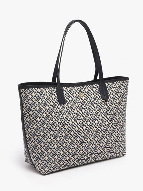 Sac Porté épaule Th Icon Polyester Recyclé Tommy hilfiger Bleu th icon AW18889 vue secondaire 2