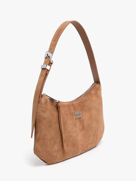 Sac Porté épaule Tjw Slouchy Cuir Tommy hilfiger Marron tjw slouchy AW18859 vue secondaire 2