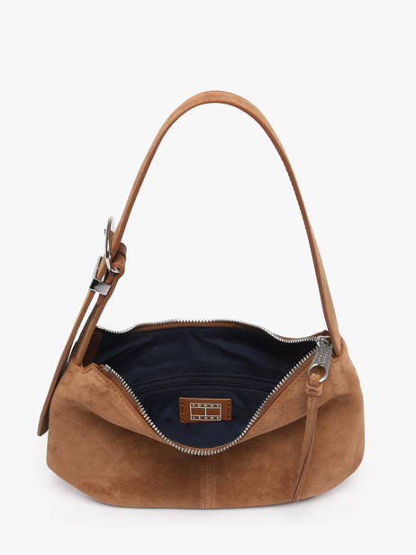 Sac Porté épaule Tjw Slouchy Cuir Tommy hilfiger Marron tjw slouchy AW18859 vue secondaire 3