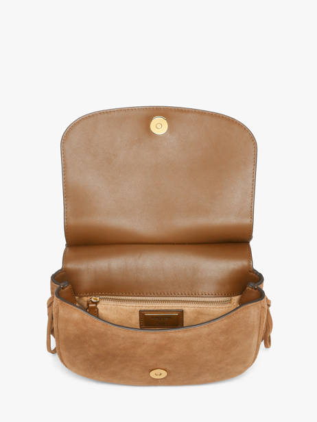 Sac Bandoulière Dryden Cuir Lauren ralph lauren Marron dryden 31P11793 vue secondaire 4