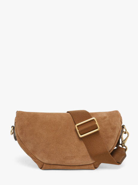 Sac Banane Cuir Lauren ralph lauren Marron dryden 31P15644 vue secondaire 5