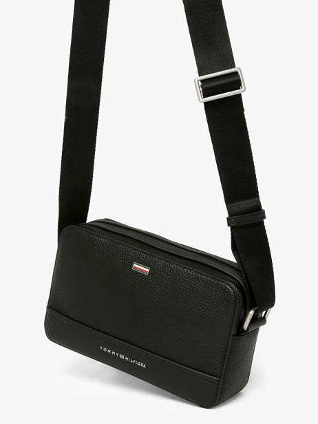 Sac Bandoulière Tommy hilfiger Noir central AM14435 vue secondaire 2