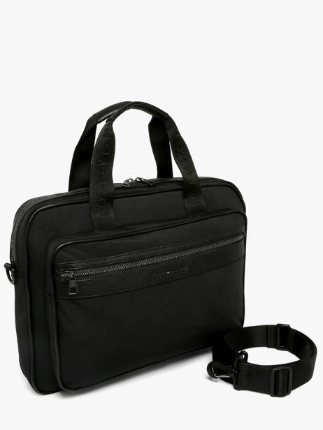 Porte Documents (main) Tommy hilfiger Noir th repreve AM14445 vue secondaire 2