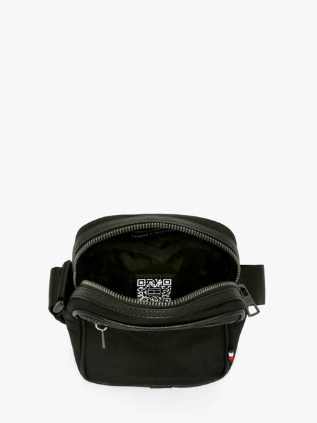 Sac Bandoulière Tommy hilfiger Noir th repreve AM14448 vue secondaire 3
