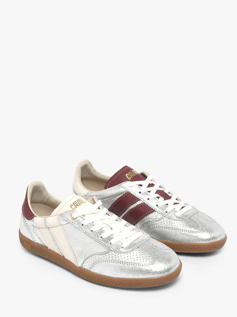 Sneakers En Cuir Caval Argent accessoires BAPULS2G vue secondaire 1