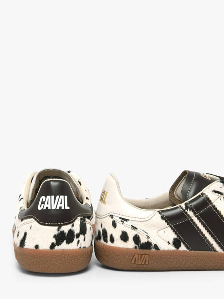 Sneakers En Cuir Caval Beige accessoires BAPULS97 vue secondaire 2