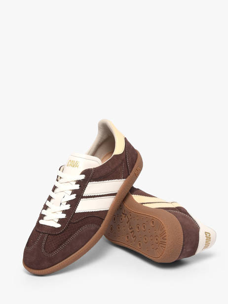 Sneakers En Cuir Caval Marron accessoires BAPULS1P vue secondaire 2